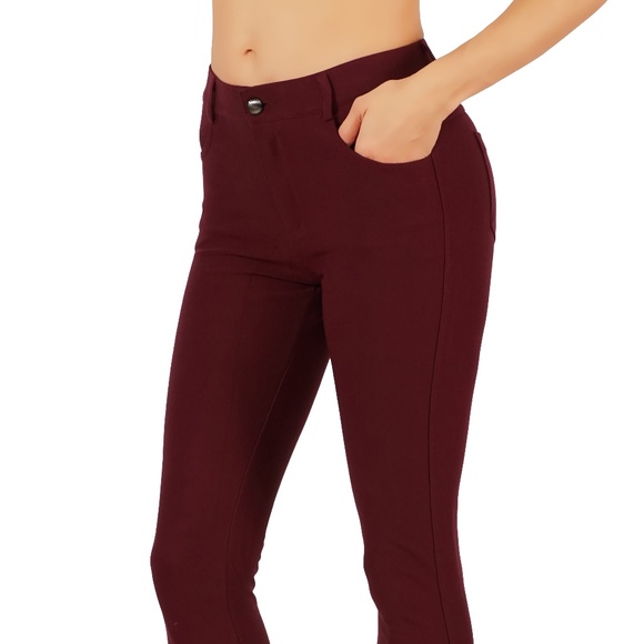 Women's Jean Look Buttery Soft Jeggings 01 - Picture 2 of 3